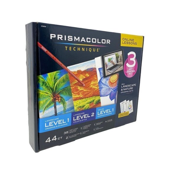 Prismacolor Technique 44ct Landscape & Nature Drawing Colored Pencils Digital - Picture 3 of 7